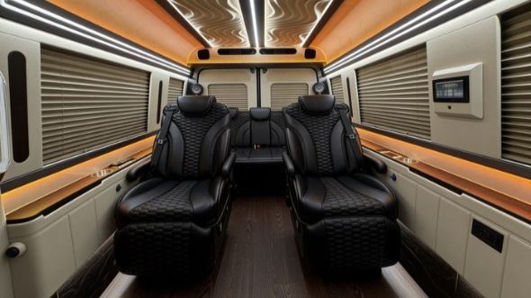 8 passenger sprinter van inside huntsville