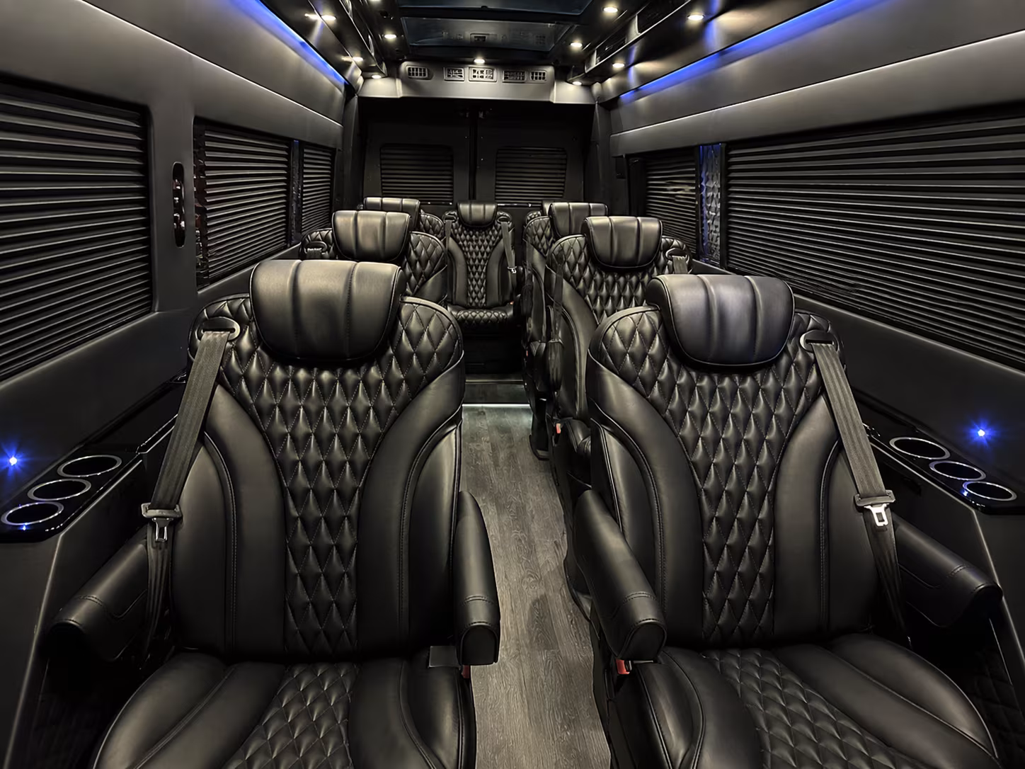 20 passenger sprinter van inside