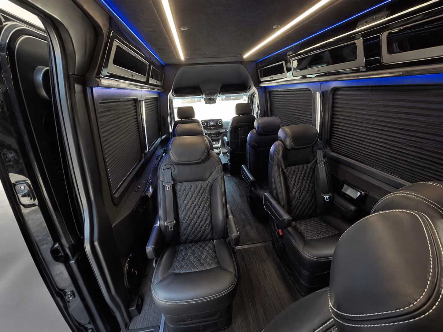 huntsville 10 passenger sprinter van interior