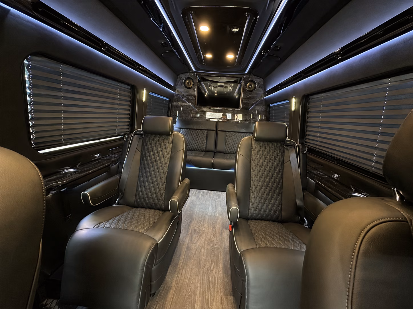 huntsville 12 passenger sprinter van inside