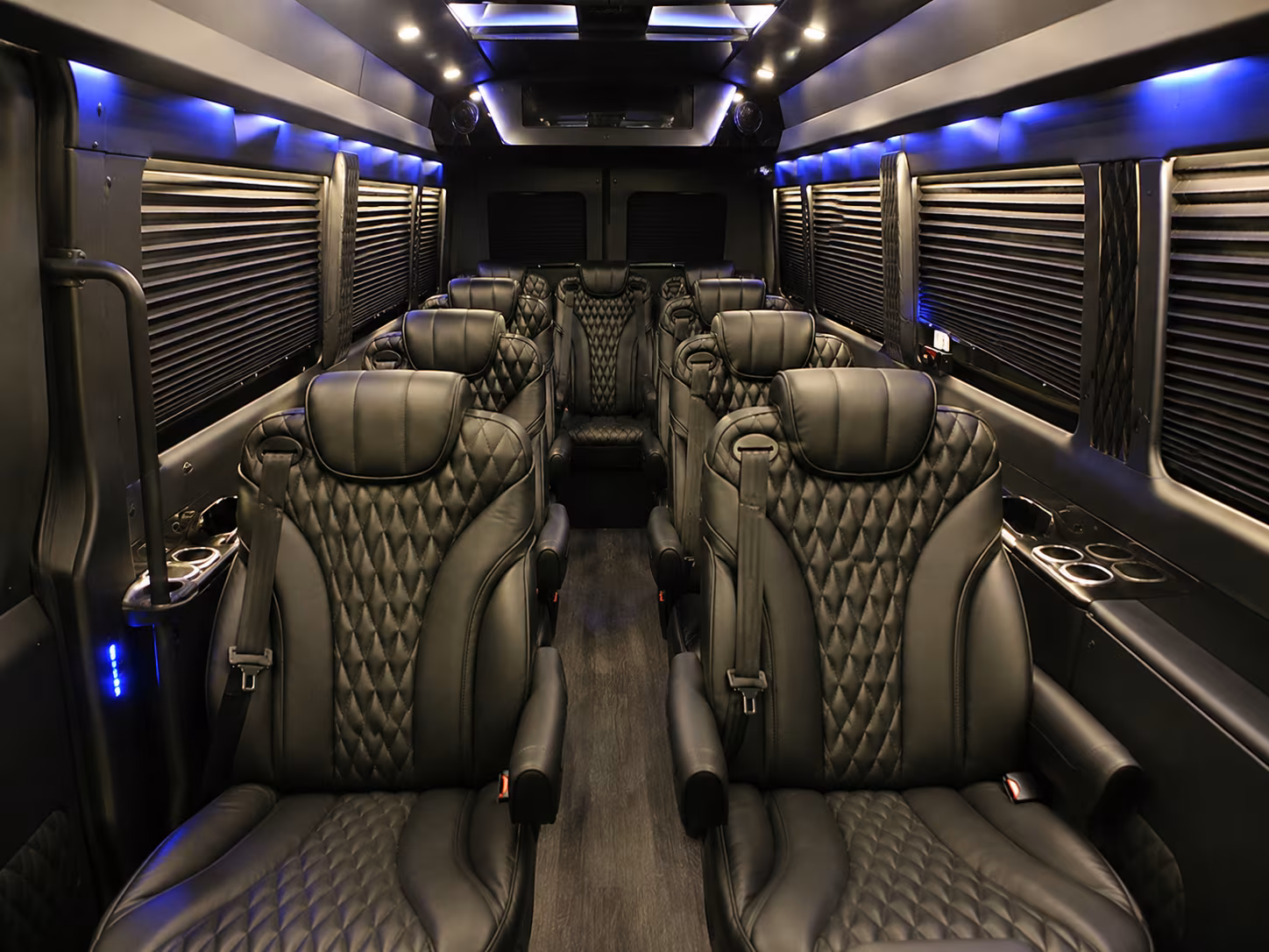 huntsville 12 passenger sprinter van interior