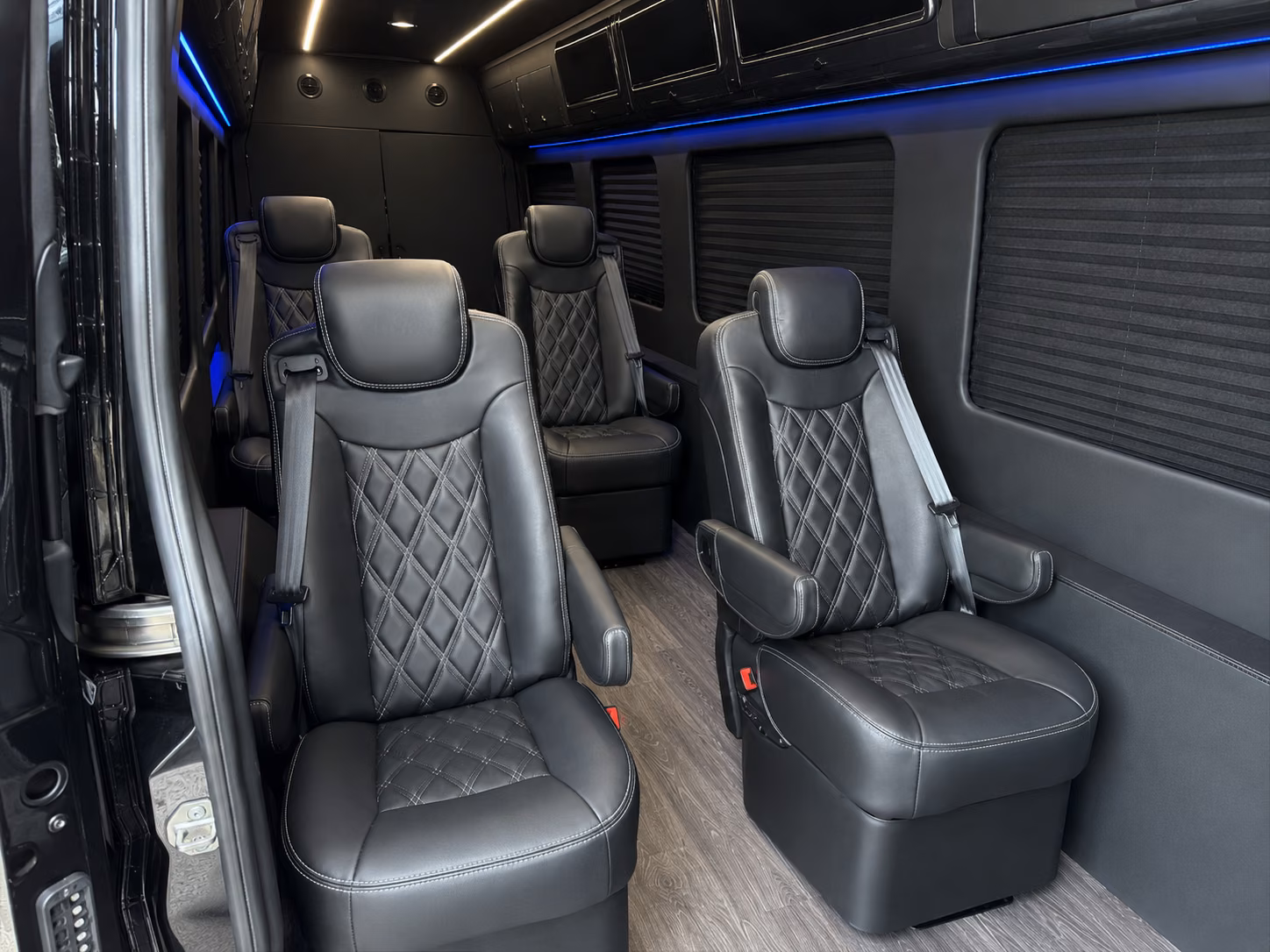 huntsville 15 passenger sprinter van interior