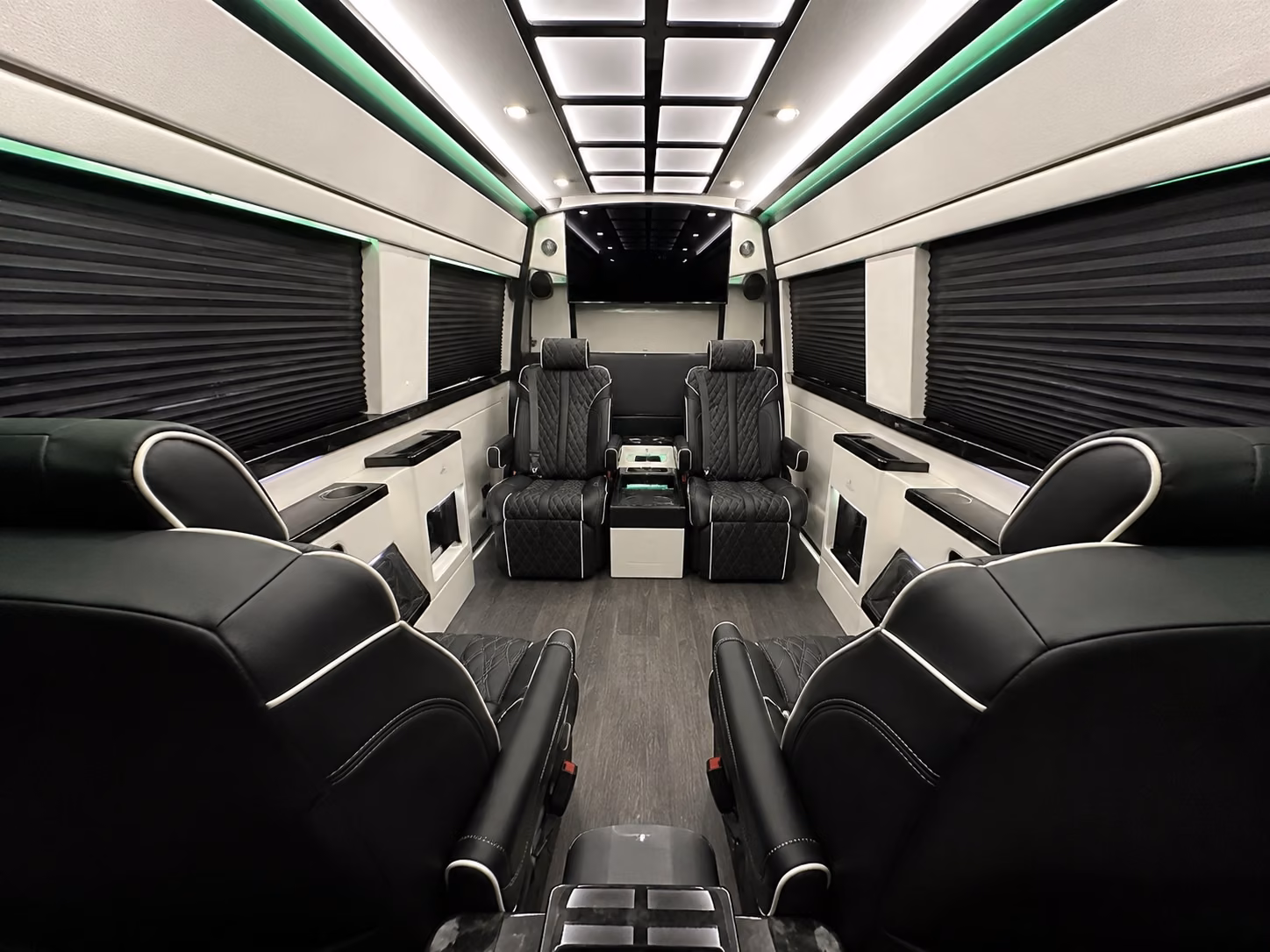 huntsville 18 passenger sprinter van inside