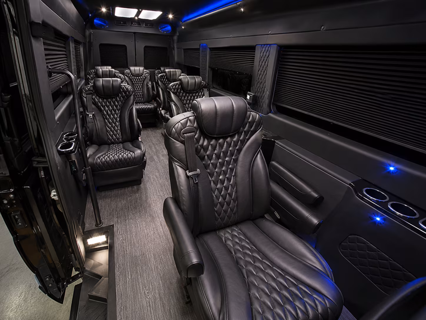 huntsville 18 passenger sprinter van interior