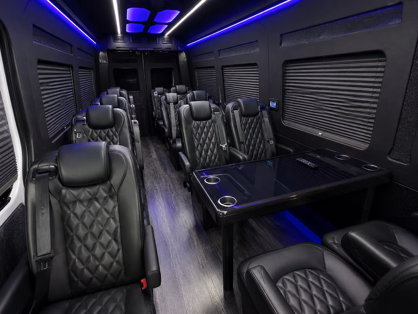 huntsville 20 passenger sprinter van interior