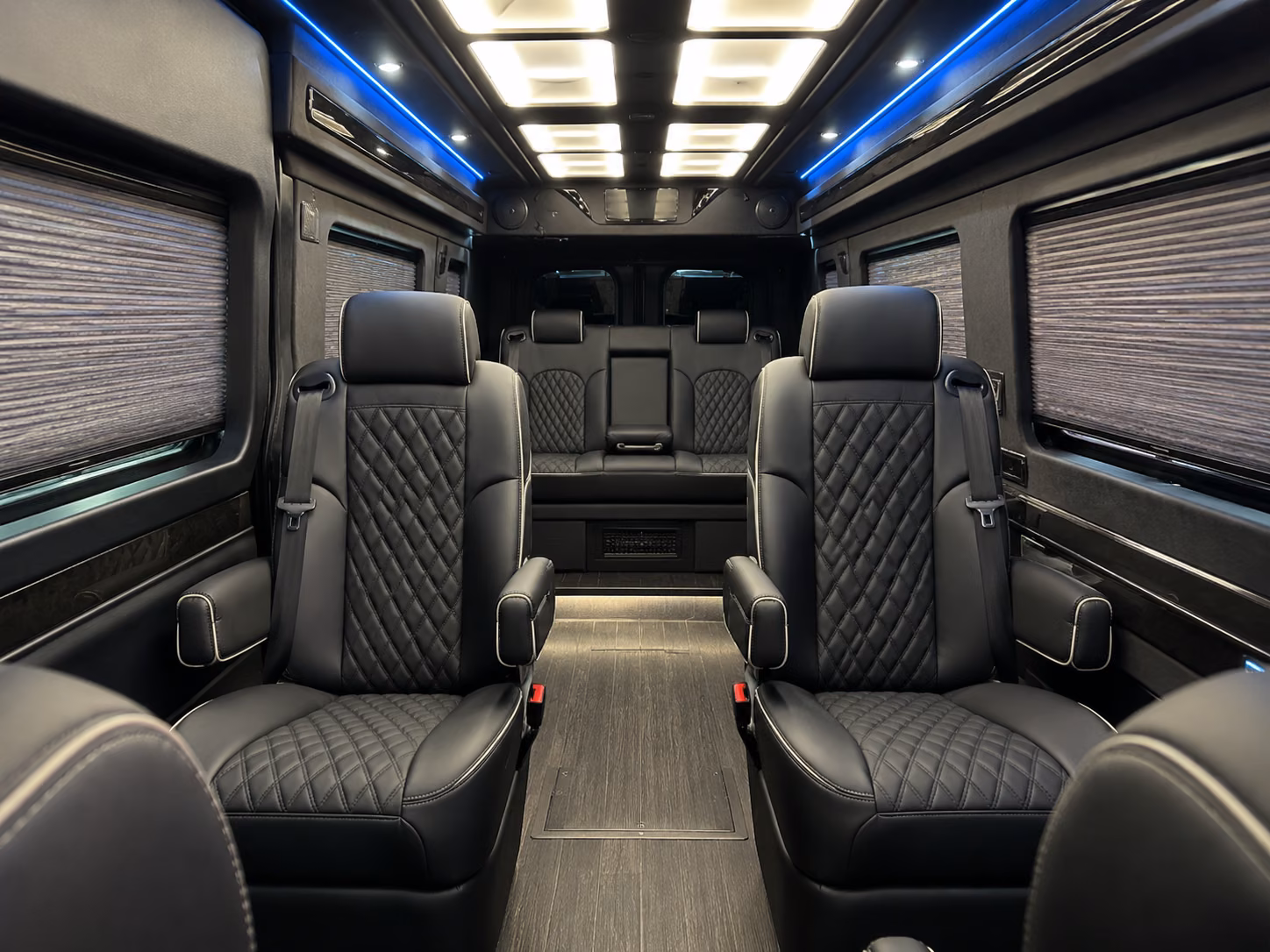 huntsville 8 passenger sprinter van interior