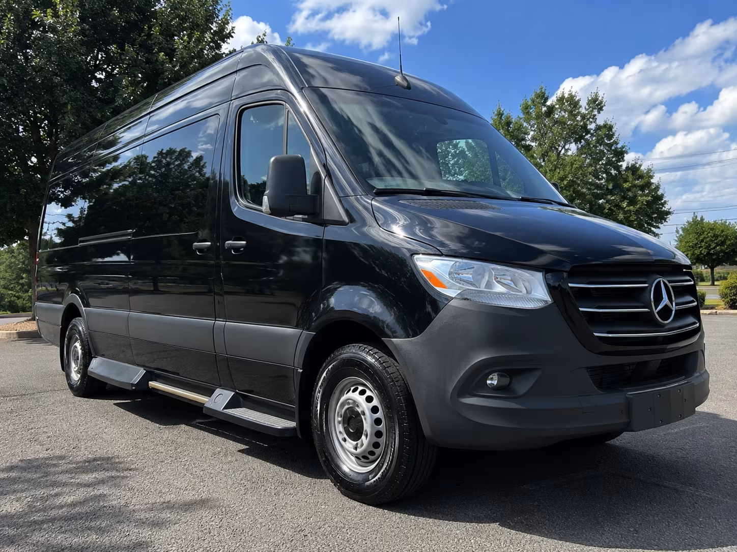 huntsville sprinter van booking step 1