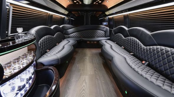 sprinter limousine inside huntsville